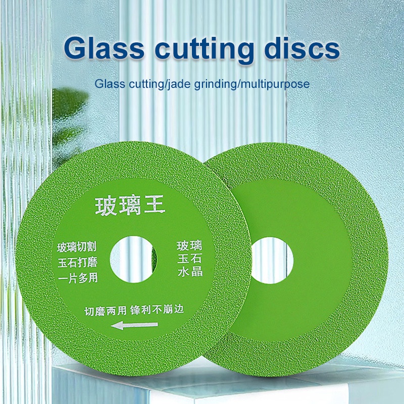 3 Pcs Disk Roda Gergaji Pemotong Kaca Keramik Marmer Ukuran 4 Inch 100mm