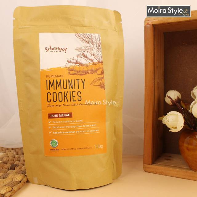 

[ Rare ] Sehangat Imunity Cookies Homade Jahe Merah Madu Halal