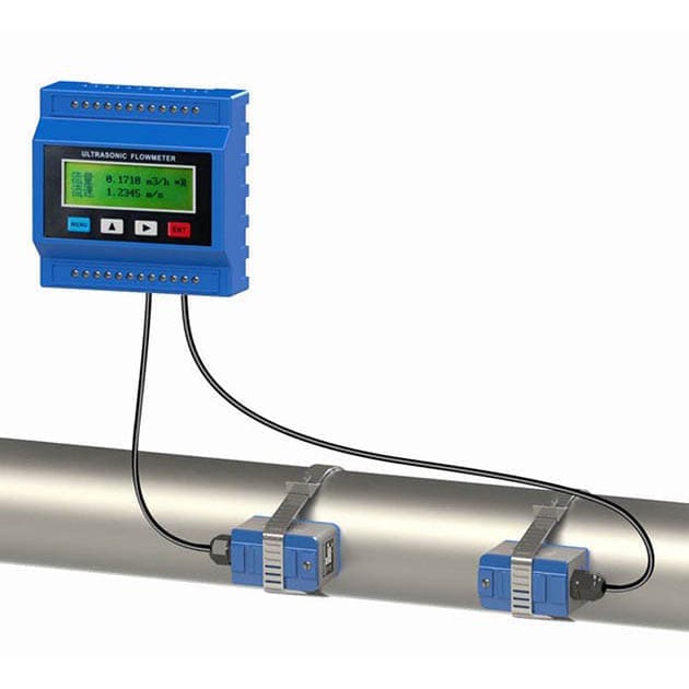 Unik Ultrasonic Flow Meter TUF2000M Liquid FlowMeter TUF-2000M 50-700mm