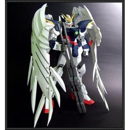 DIY Papercraft XXXG-00W0 Gundam Wing Zero Custom 140 centimeter