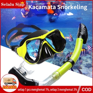 Kacamata Snorkeling  / Mask Diving / Alat Selam / Snorkling Speed / Snorkel  PVC alat Selam Snorkel Diving/snorkel set