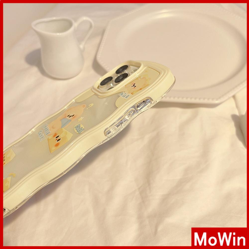 iPhone Case Candy Color Wave 2-in-1 Silicone Soft Case Airbag Shockproof Protection Camera Cartoon Cute Compatible For iPhone 11 Pro Max 13 Pro Max 12 Pro Max 7Plus xr XS Max