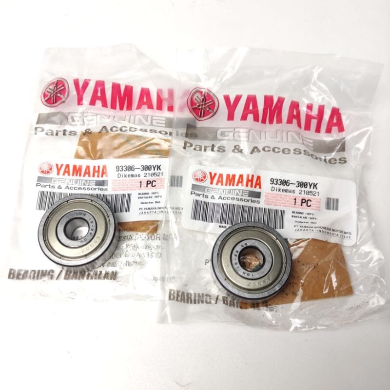 BERING LAHER RODA DEPAN MIO JUPITER Z MX VEGA F1ZR FORCE ORIGINAL YAMAHA 6300 (SEPASANG)