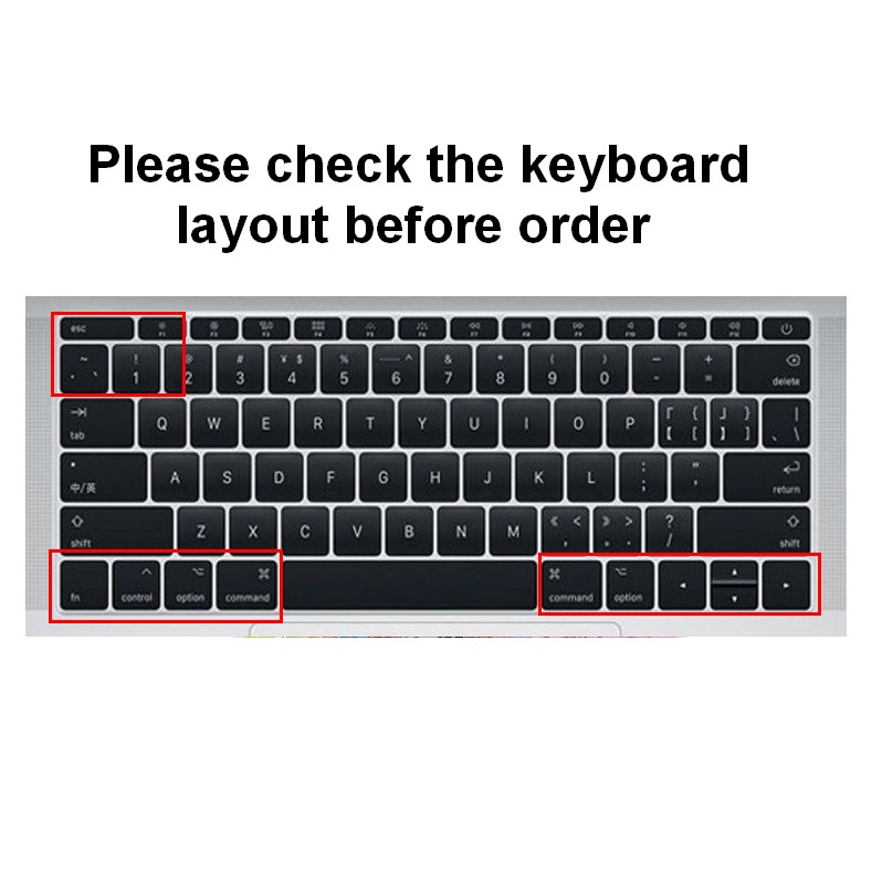 Cover Pelindung Keyboard Bahan Silikon Anti Debu / Air Untuk Apple MacBook 12 Inch