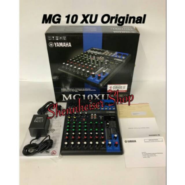 Mixer Yamaha Mg 10 Xu Original Garansi Resmi Yamaha Indonesia Shopee Indonesia