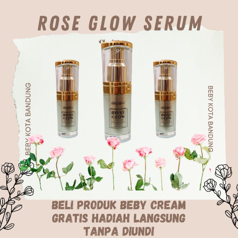 (TURUN HARGA) ROSE GLOW SERUM BEBY CREAM BY DR TATA (Klinik Dermapro Jakarta)