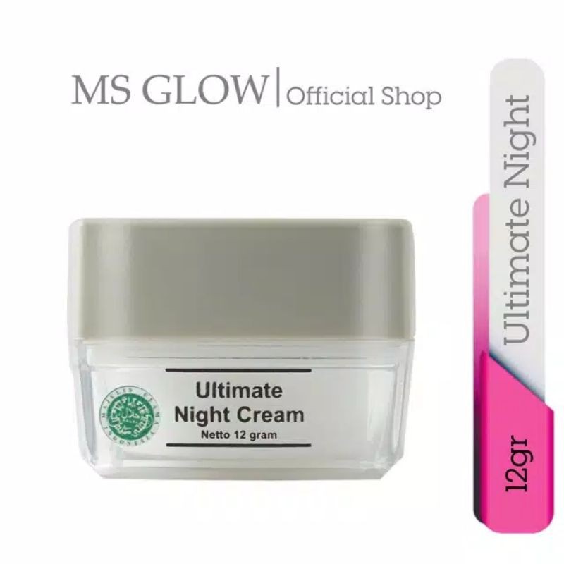 MS GLOW NIGHT CREAM 100% ORIGINAL