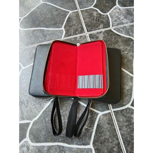 Dompet Khusus Taji Lurus Resleting (Rimpi / Spur Wallet)