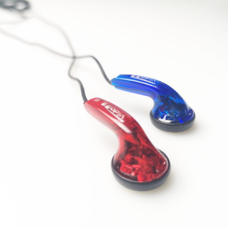 [LIMITED EDITION] Vido Candy RnB Blue+Red Colorway Earbud Earphone Bukan NICEHCK KGIS