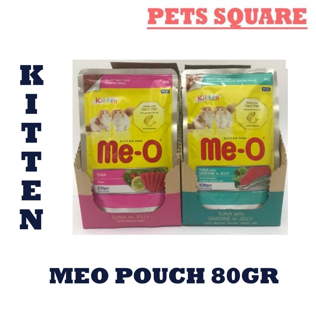 MEO KITTEN POUCH 80GR ALL VARIAN