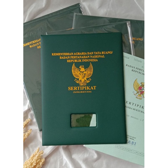 

sampul seripikat/sampul akta/cover sertipikat/map sertipikat