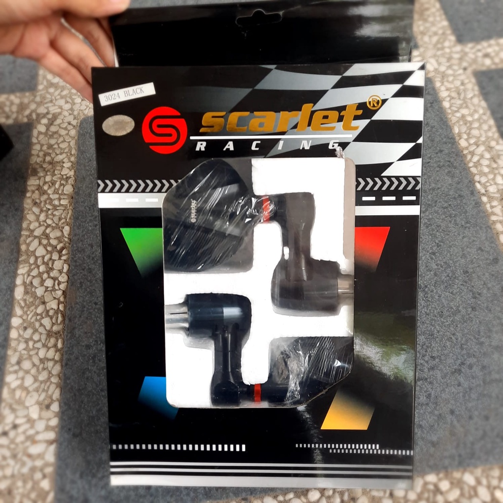 PROMO SPION JALU BULAT HITAM SCARLET RACING