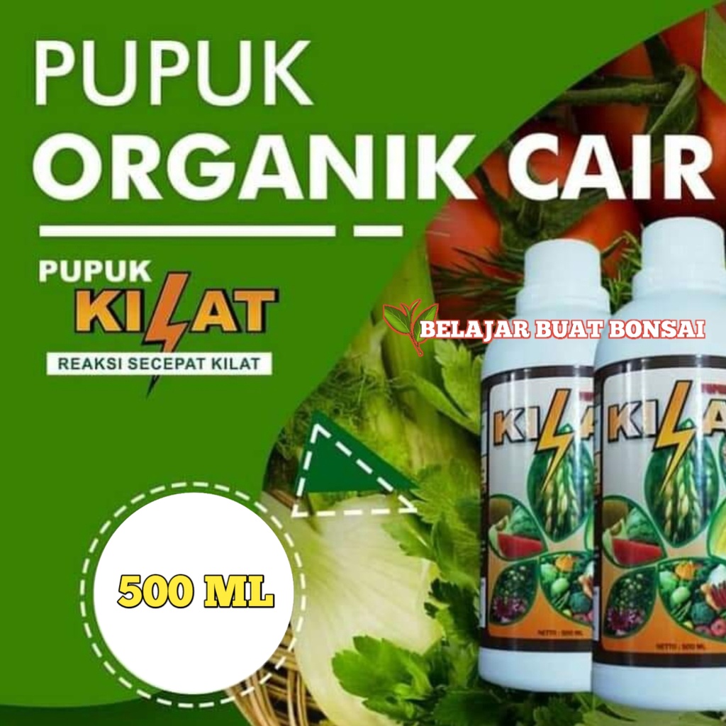 Pupuk Kilat Dengan Bahan Organik 500ml Kemasan Pabrik