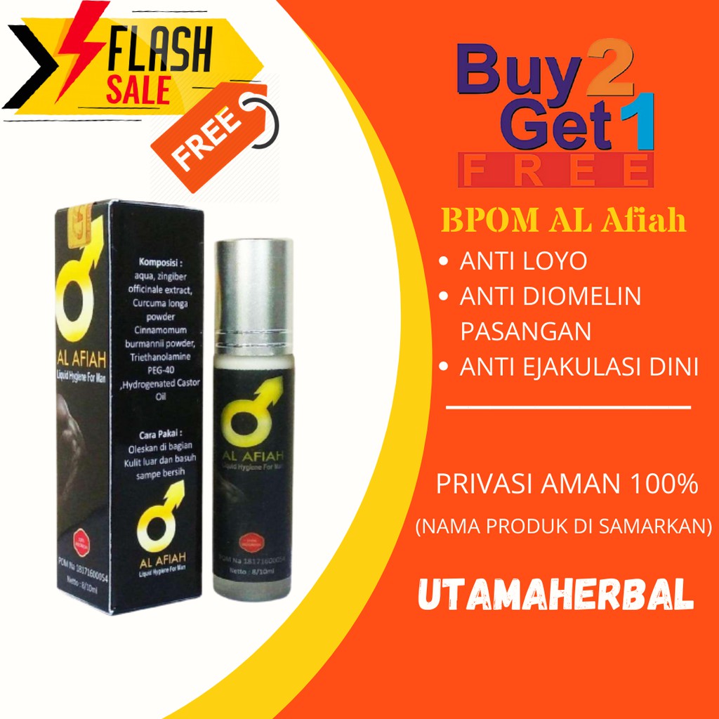 [BISA COD] - BPOM AL Afiah Asli Beda Dengan Hajar Jahanam original, [PRIVCY AMAN]