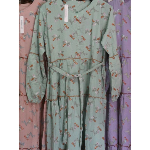 Gamis Bahan Wolfis Premium by OKEDASHOP