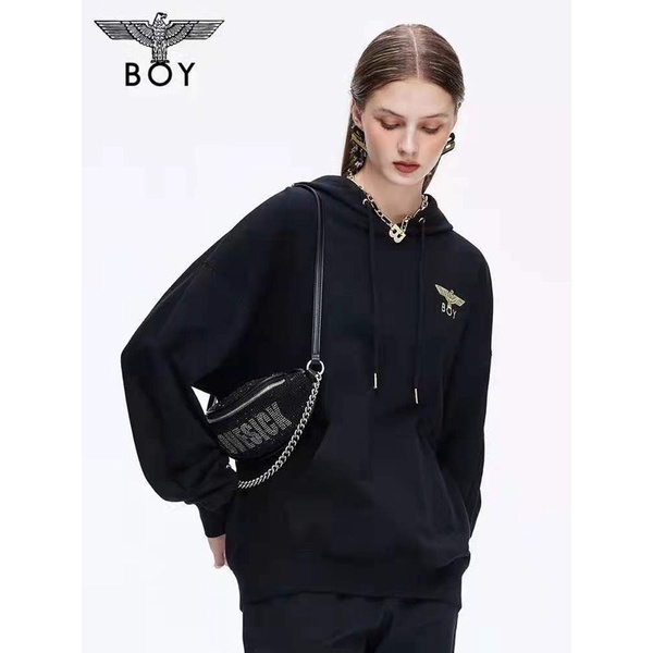 BOY03 SWEATER HOODIE BOY LONDON GOLD SNAKE ULAR IMPORT PRIA WANITA ASIA EROPA KOREA AMERIKA  BIG SIZE BOY03