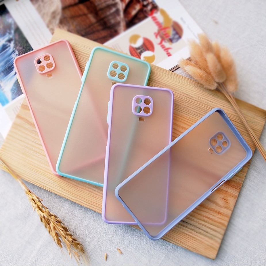 SOFTCASE XIAOMI NOTE 10 10PRO 8 8PRO 9 9PRO REDMI 8 8A 9 9A 9C CASE CAMERA PROTECTOR CASE MACARON