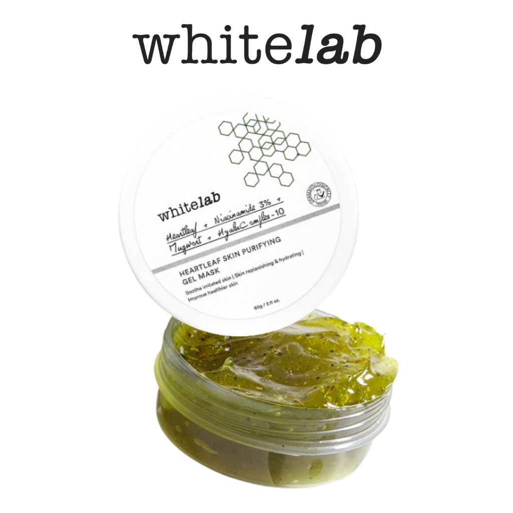 Whitelab Heartleaf Skin Purifying Gel Mask 60gr White Lab