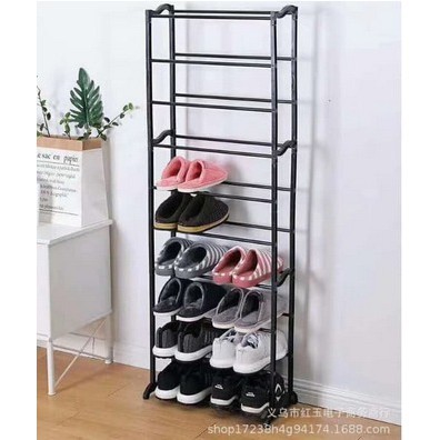 Amazing Shoes Rack - Rak Sepatu Rakit 10 Susun