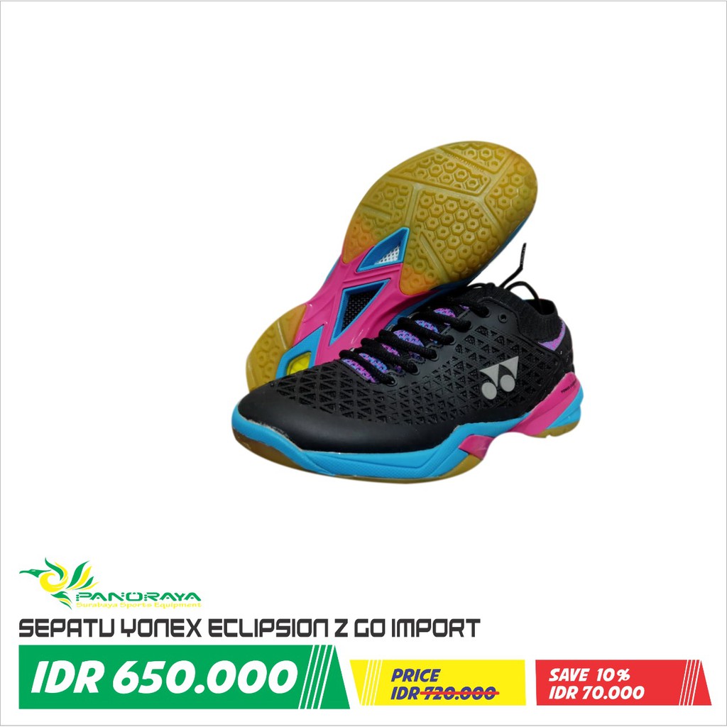 Sepatu Badminton Bulutangkis Yonex Power Chusion Eclipsion Z Grade Ori