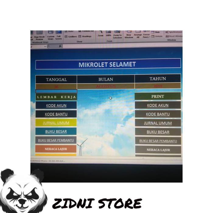 SOFTWARE APLIKASI SWA397 AKUNTANSI EXCEL FULL VERSI