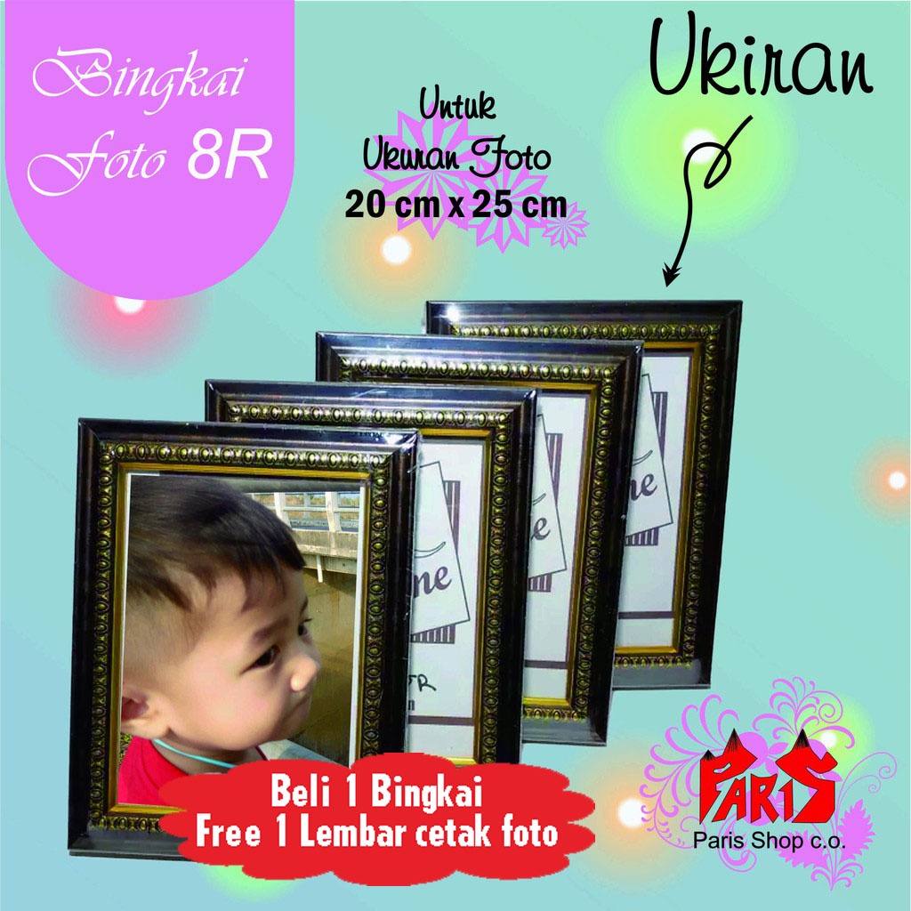 Bingkai foto 8R Frame Foto ukiran