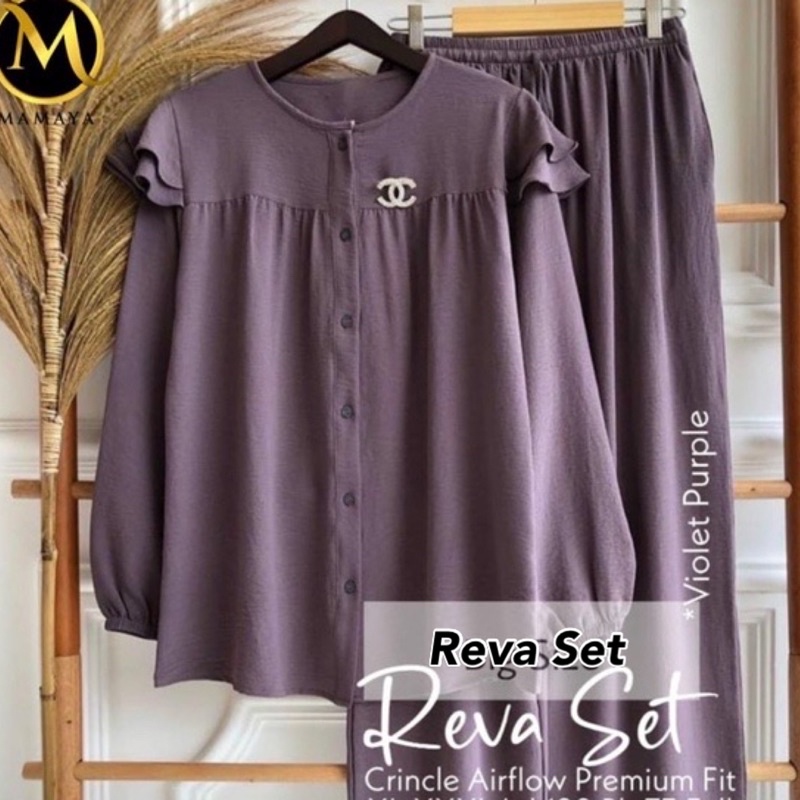 ONE SET REVA/SETELAN CRINKLE/ONE SET CRINKLE AIRFLOW