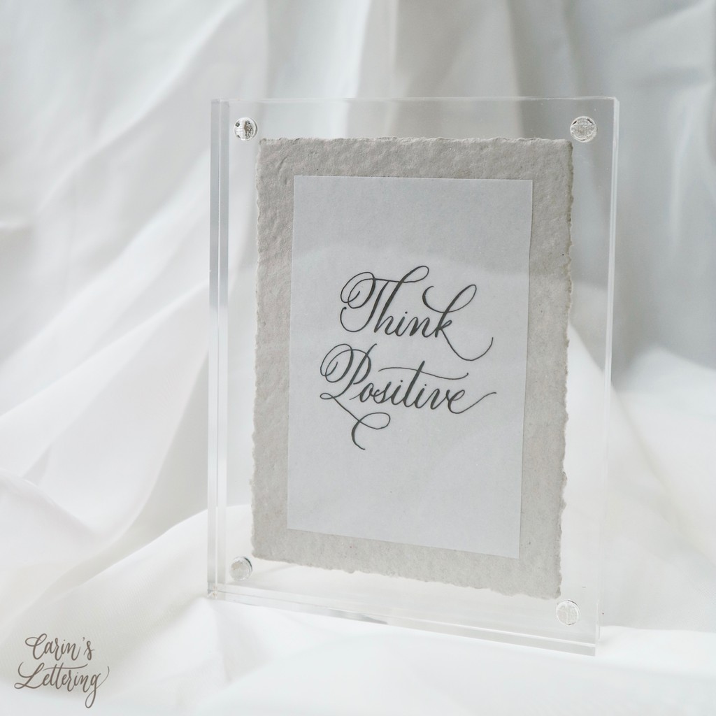 

Custom Calligraphy in Acrylic Frame
