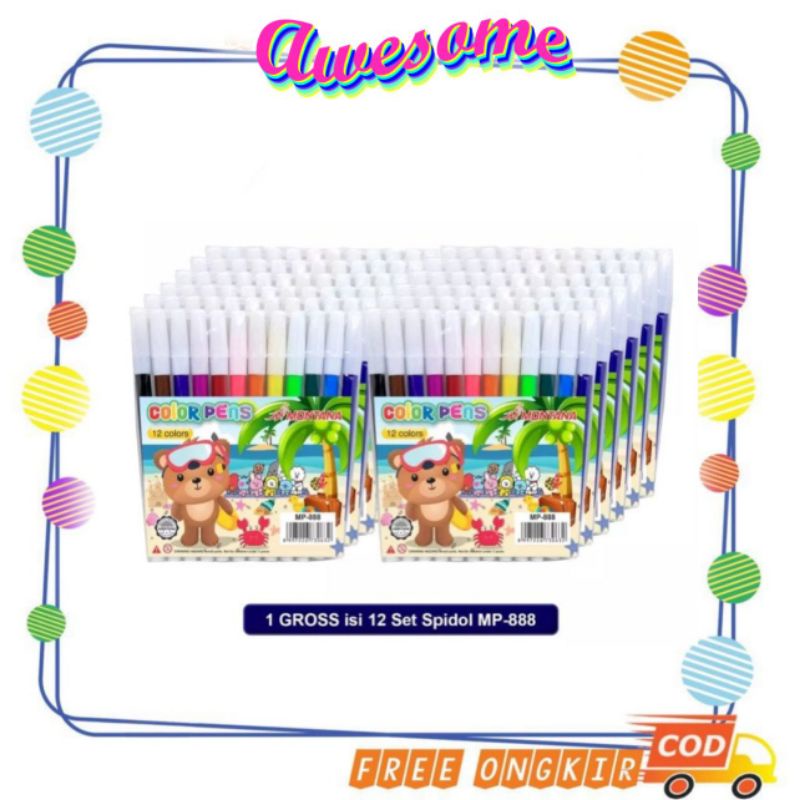 

spidol warna murah, spidol warna kecil