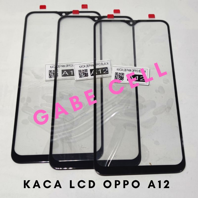 GLASS/KACA LCD OPPO A12