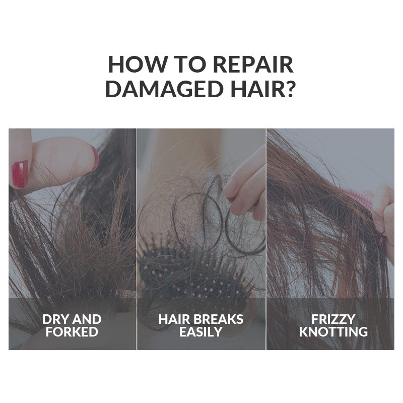 【BPOM】BIOAQUA Avocado Supple Silky Hair Film mask /Masker Rambut /Creambath Rambut 250g