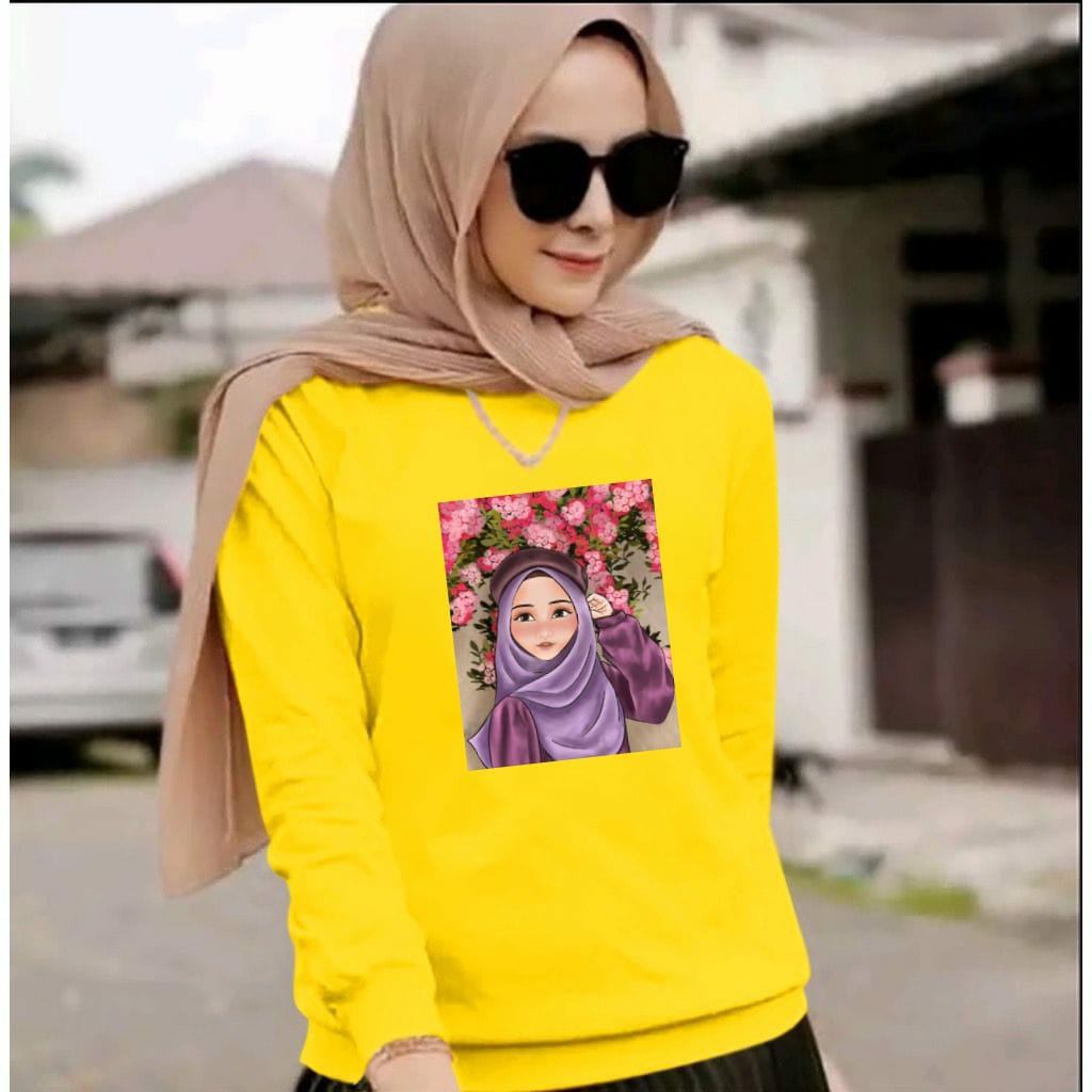 BISA COD/JHOSE/SWEATER HIJAB 3 JUMBO/TERLARIS/TERBARU