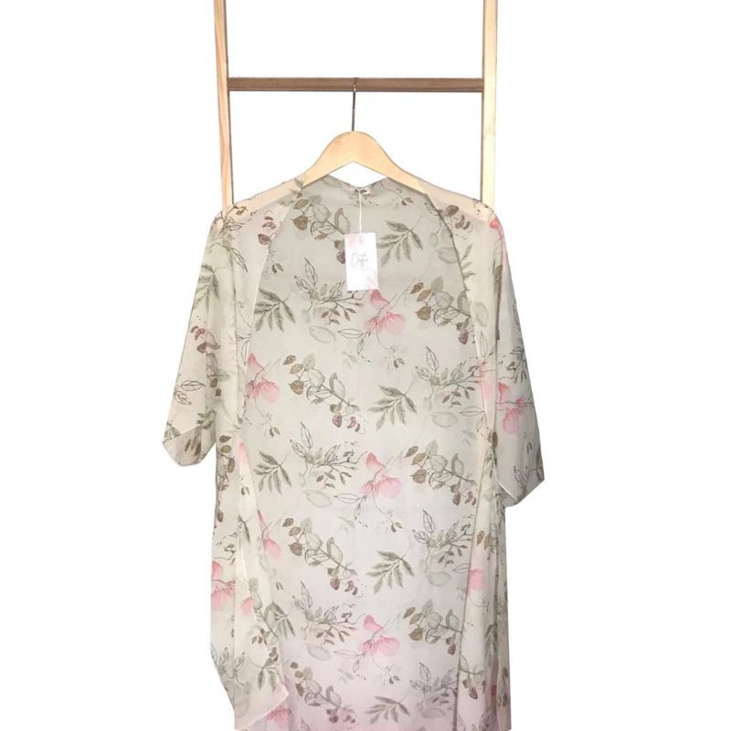 Outer Shiffon Sifon Siffon Motif Bunga Batch 1