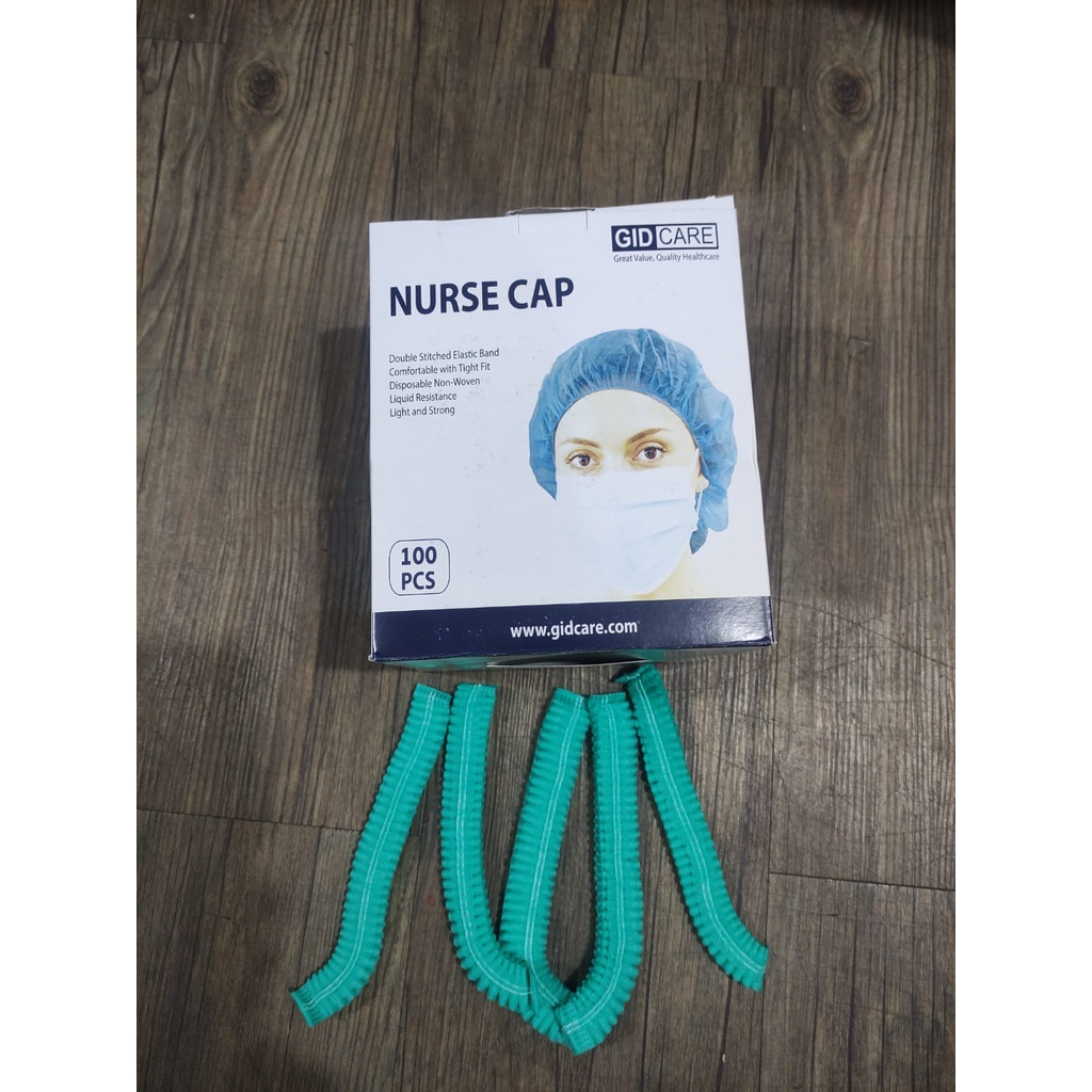 NURSE CAP ONEMED ISI 100 PCS / NURSE  CUP ONEMED / HAIR NET