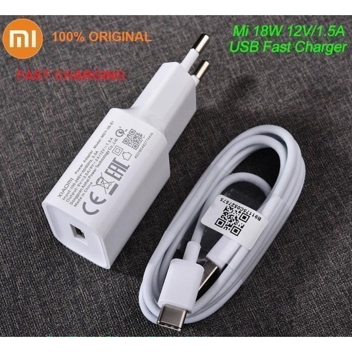 Charger Xiaomi ORI Fast Charging Redmi 9 Note 8 8 Pro Original