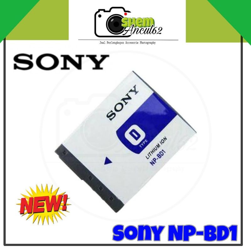 Baterai Sony NP-BD1 np bd1 for Sony Cybershot DSC-T70 T75 T300 T900 T77 G3