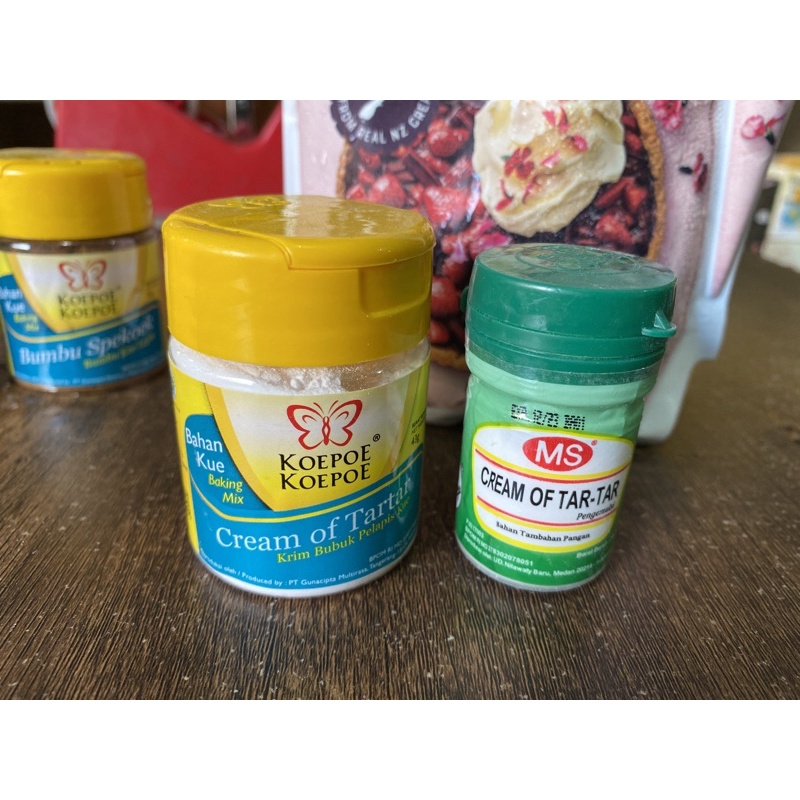 

Cream of tar tar