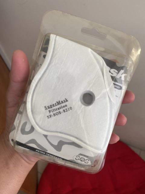 Filter Masker Supermask Synthetic Fiber Filter Standar Eropa