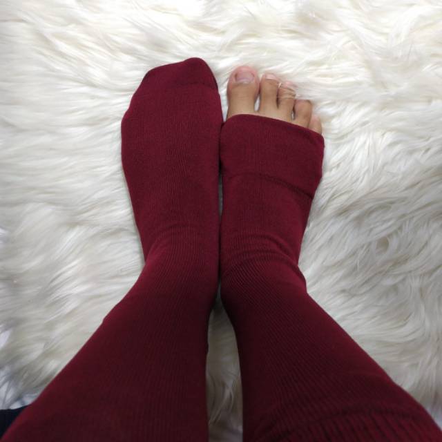 Kaos Kaki  WUDHU Nylon  kaus kaki hijab cantik kaos kaki muslim kaos kaki murah bahan Awet Dan tebal