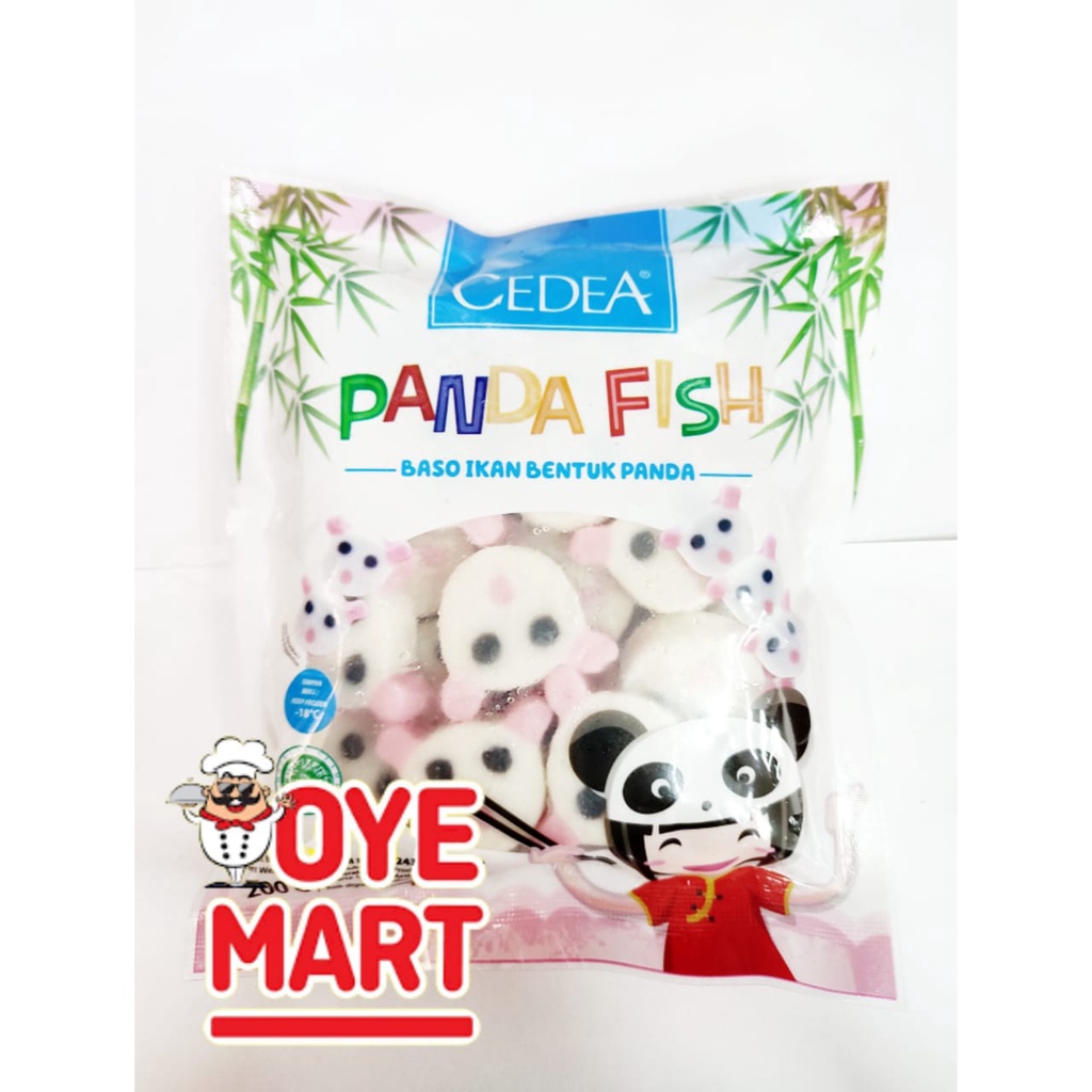 CEDEA PANDA FISH 200GR IKAN OLAHAN BENTUK PANDA