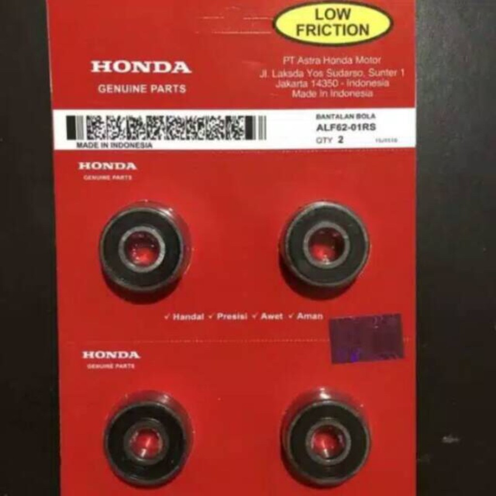 Bearing 6201 RS HONDA LAHAR RODA DEPAN VARIO BEAT SUPRA X 125