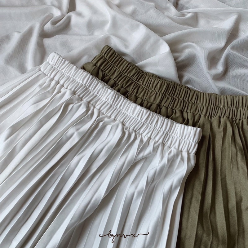 ILENE PLISKET PREMIUM// rok plisket// rok plisket panjang// rok panjang