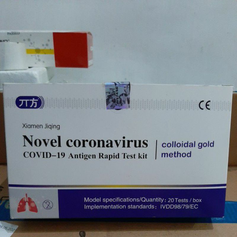 antigen saliva Sars Novel ecer