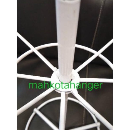 Rak Display Putar Matahari 2 Susun Gantungan Aksesoris Display