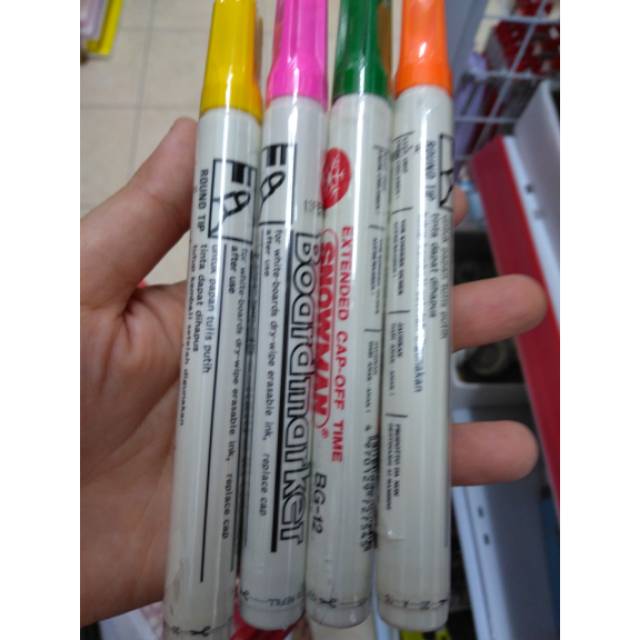 

Spidol Snowman Whiteboard warna