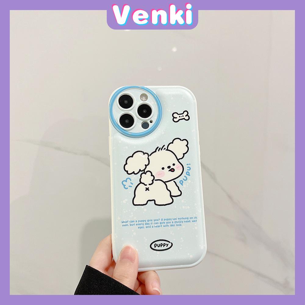 iPhone Case Silicone Soft Case Airbag Shockproof Protection Camera White Dog Cartoon Cute Compatible For iPhone 11 Pro Max 13 Pro Max 12 Pro Max 7Plus xr XS Max