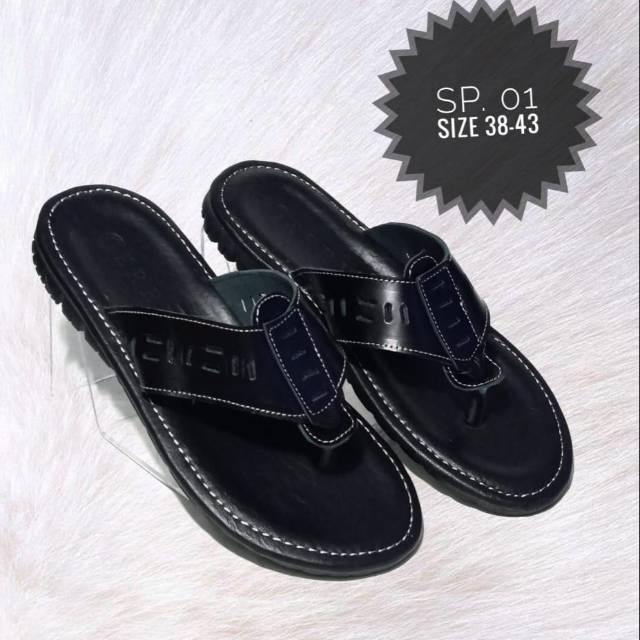 Sandal Kulit Pria Asli Garut