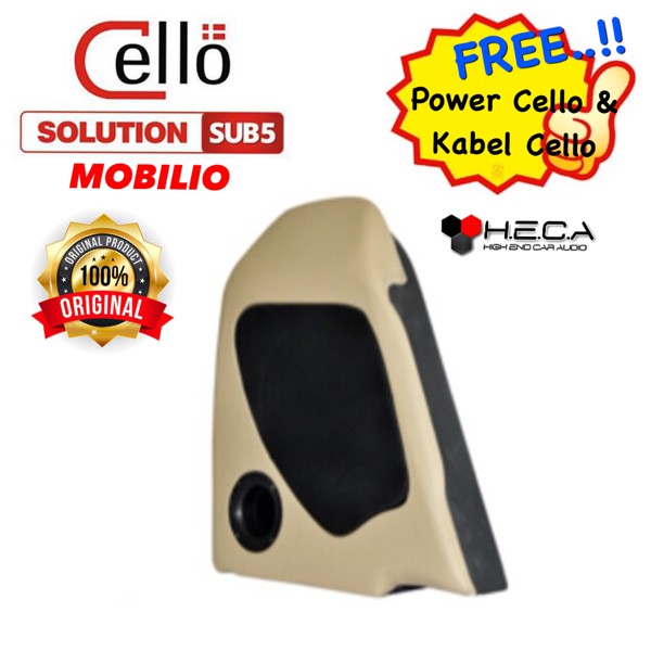 Subwoofer CELLO Solution Sub5 For Honda Mobilio
