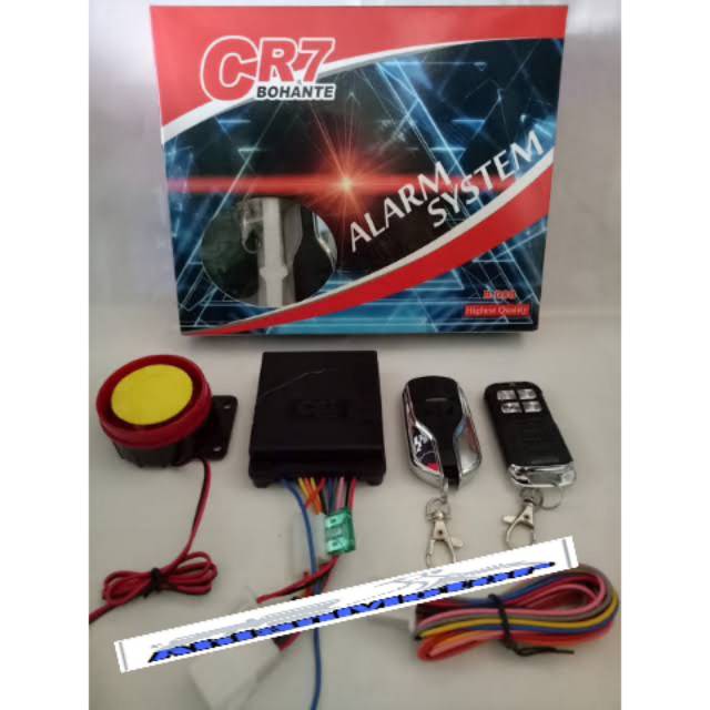 Alaram Motor CR7 Bohante/Alaram motor Murah/Gembok motor /Kunci motor/ Alaram motor /pengaman motor