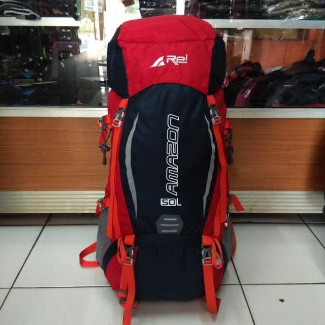 Tas Carrier Rei Amazon 50L Tas Gunung Rei Backpack Rei